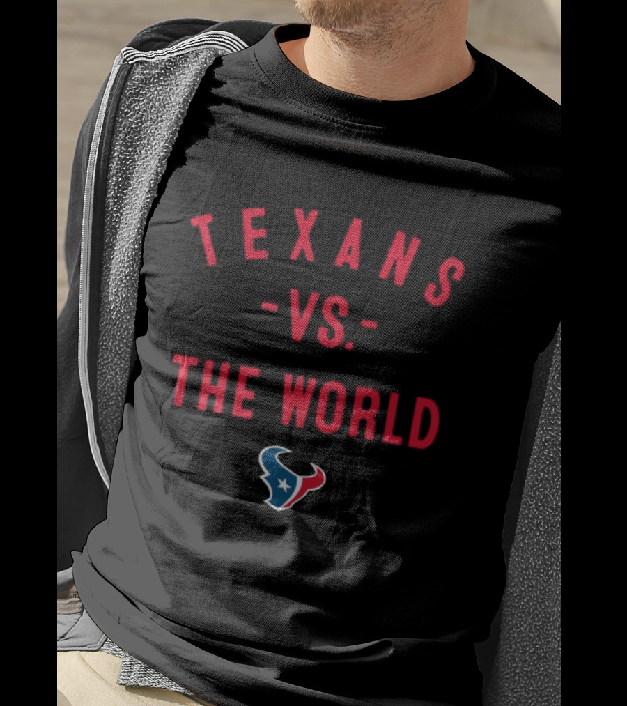 Houston Texans 2026 Season Texans Vs The World T-Shirt