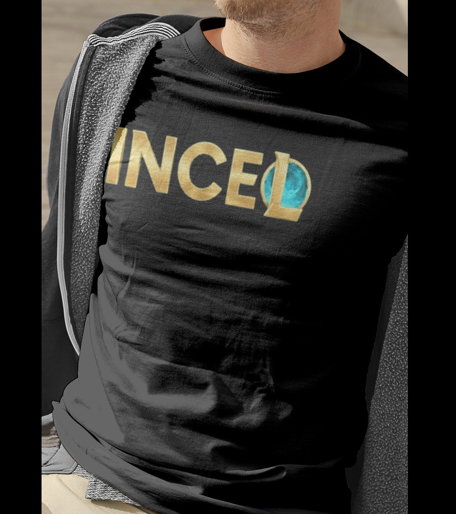 League Of Legends Incel Text With Blue Sphere Element T-Shirt