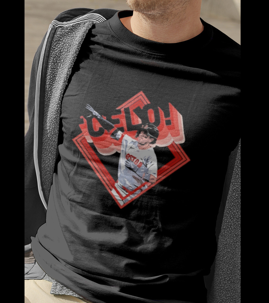 Boston Red Sox Marcelo Mayer Baseball Star Pose T-Shirt
