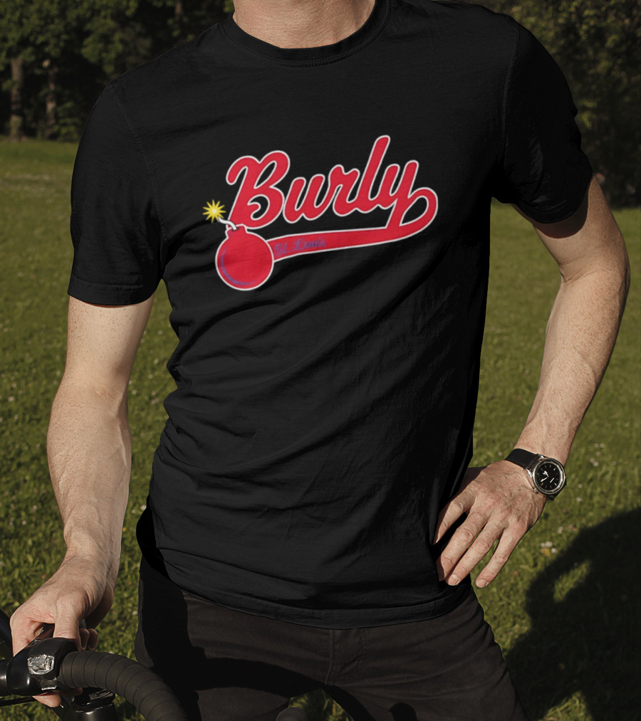 Alec Burleson Burly Bomb St Louis Cardinals MLB 2026 T-Shirt