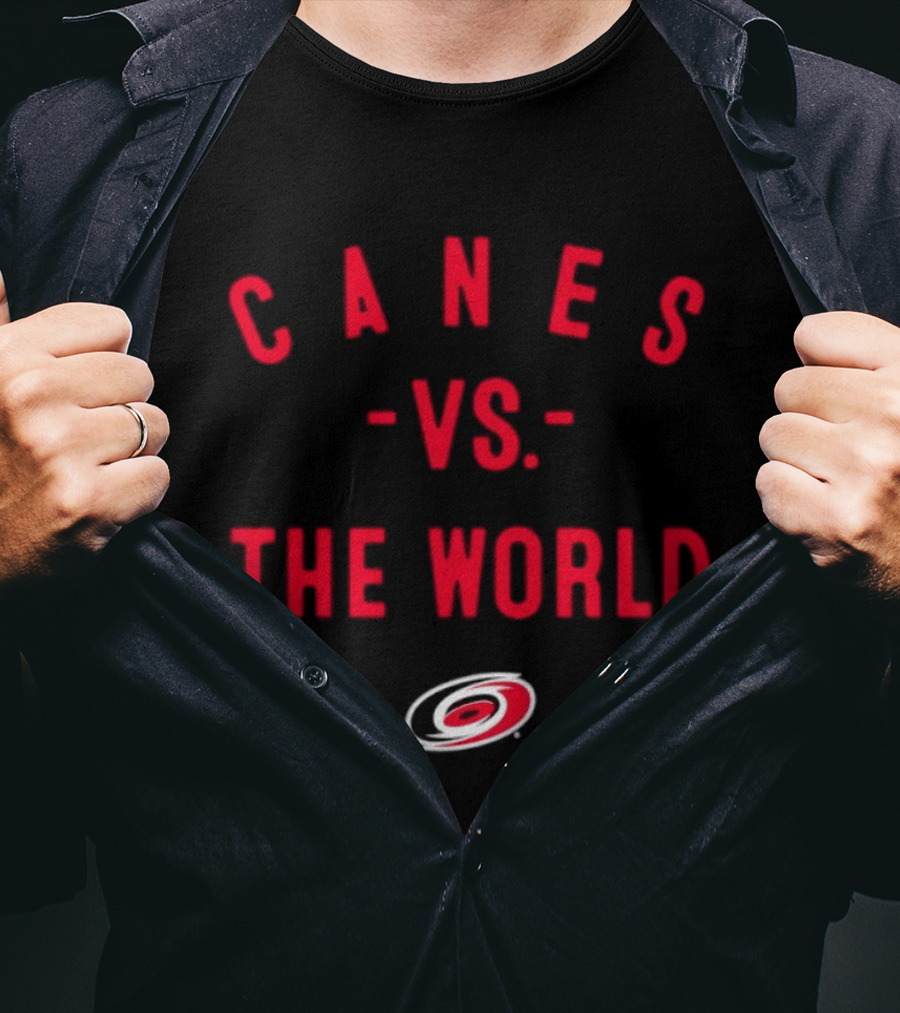 Canes Vs The World Carolina Hurricanes NHL 2026 T-Shirt