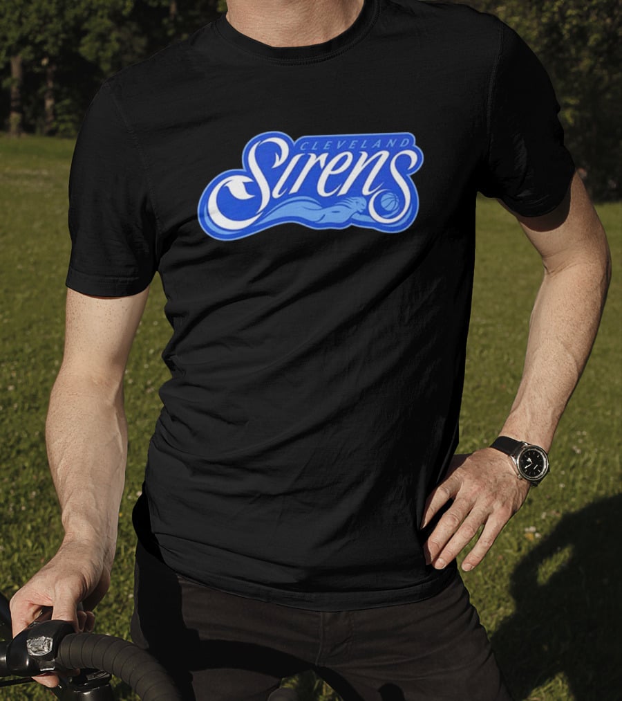 Cleveland Sirens WNBA Toddler Black Primary Logo Basketball T-Shirt