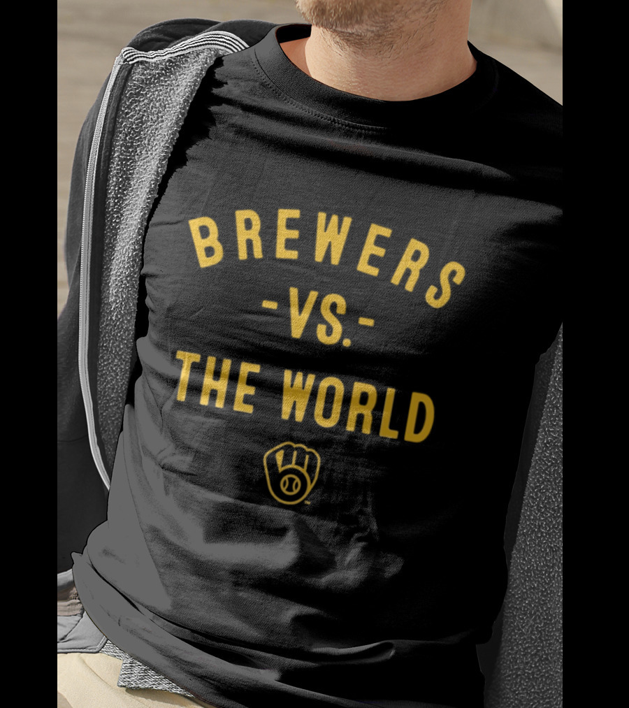 Brewers Vs The World 2026 MLB Season Milwaukee Baseball T-Shirt