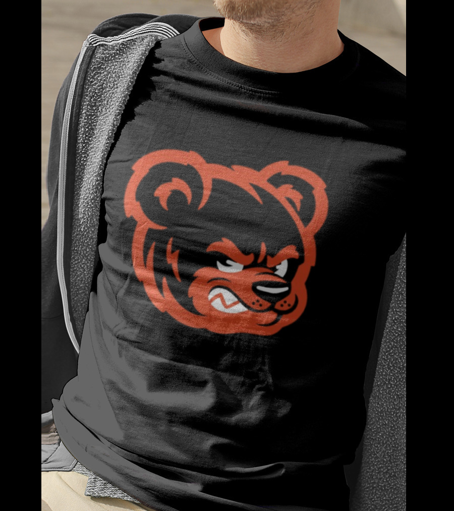 Monterrey Osos Fierce Bear Head T-Shirt