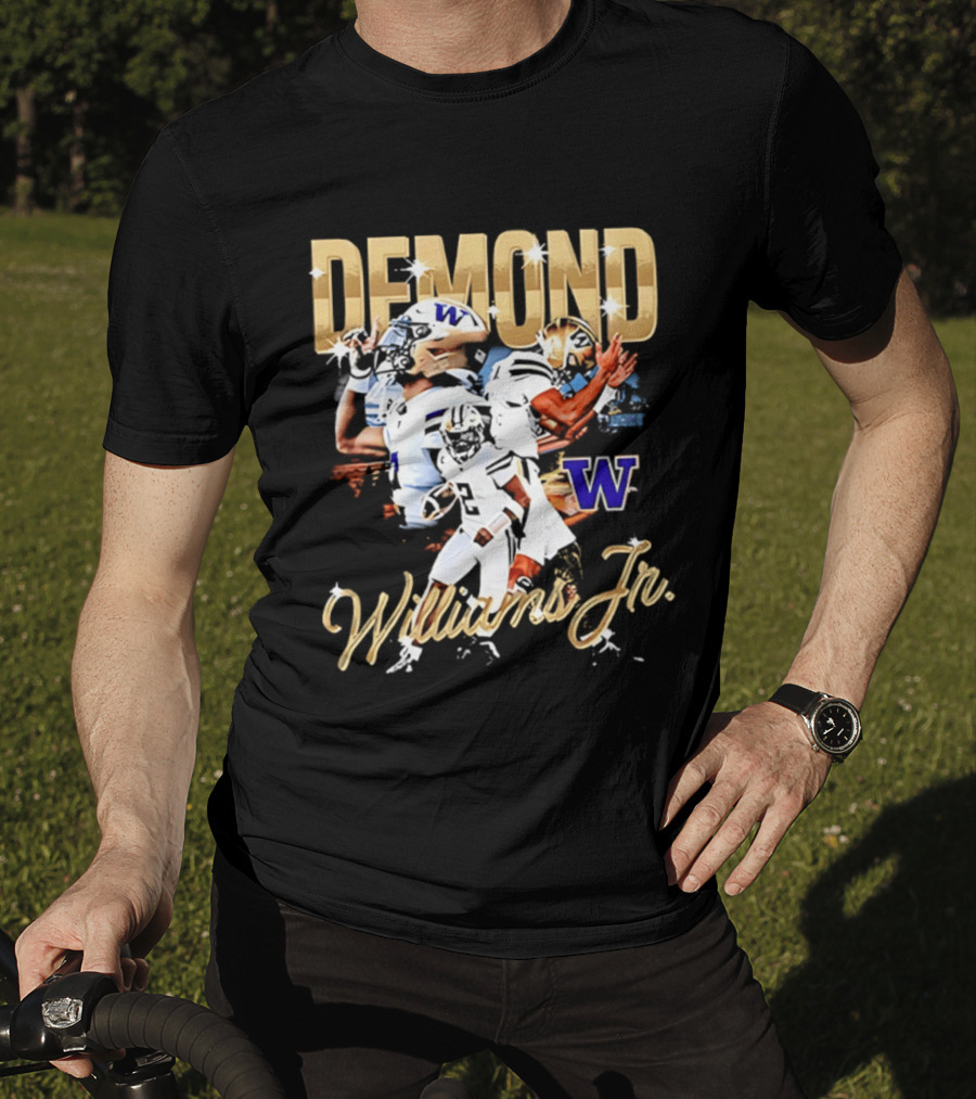 Demond Williams Jr. Washington Huskies Football 2026 Big Ten Media Days T-Shirt