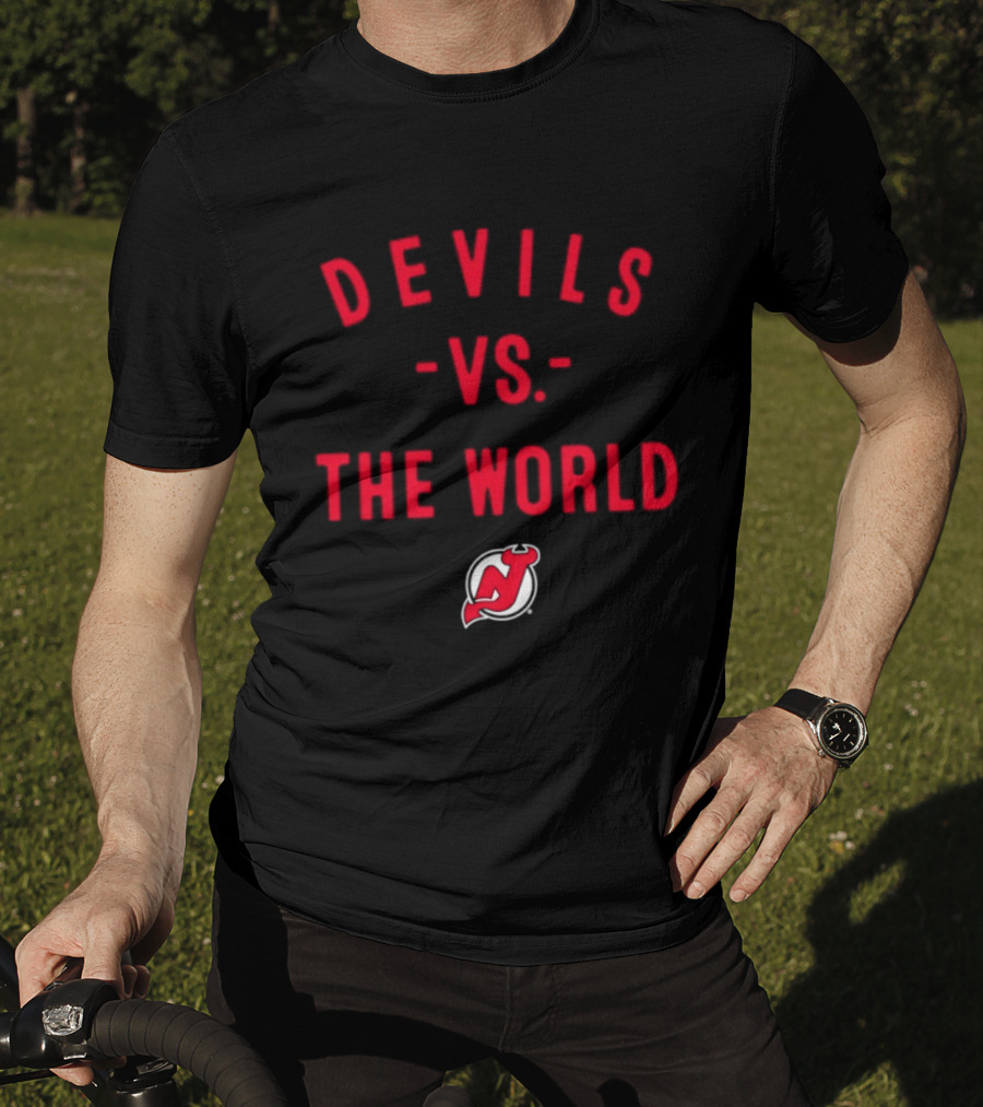 New Jersey Devils Vs The World NHL 2026 T-Shirt