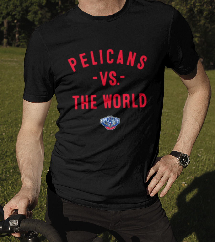 Pelicans Vs The World New Orleans NBA 2026 T-Shirt