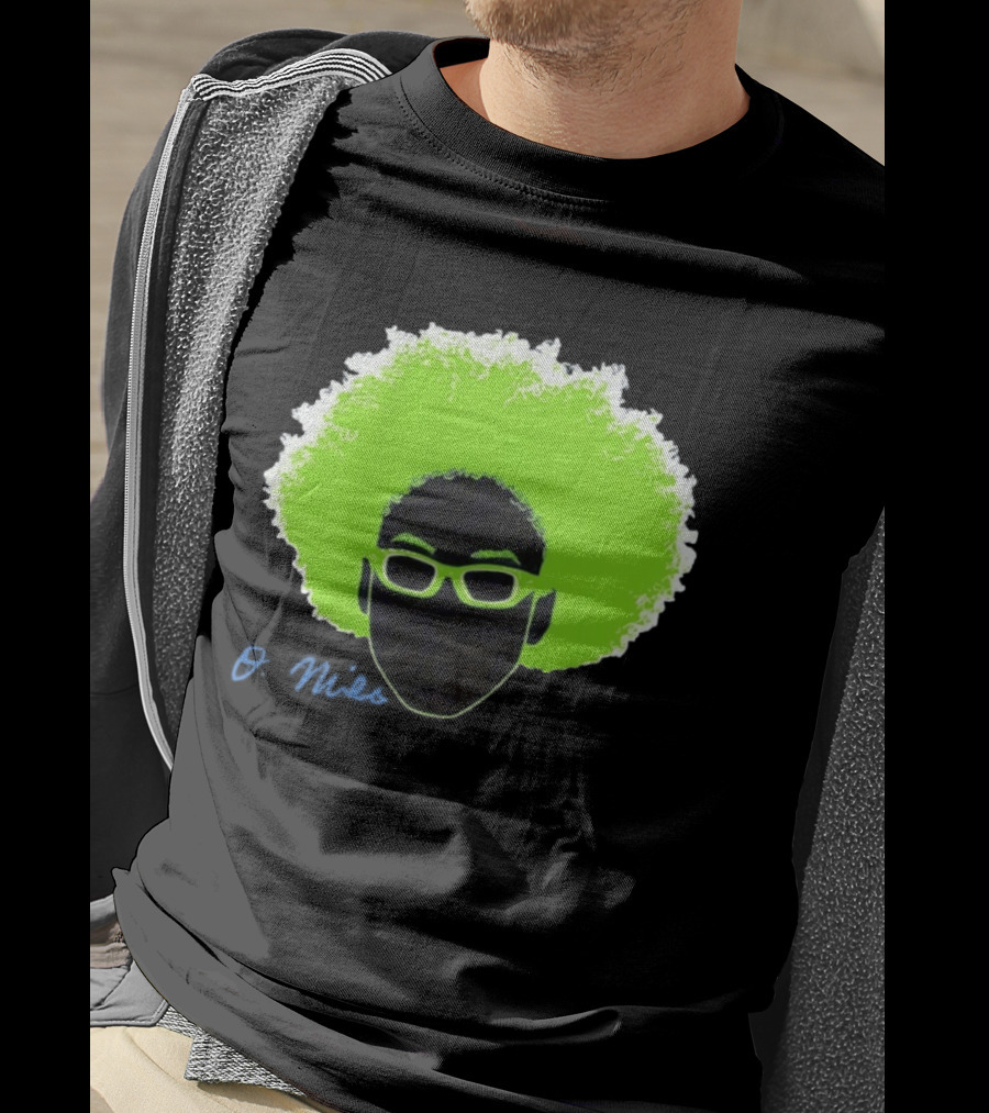 Olivia Miles Minnesota Lynx 2026 WNBA Green Afro And Glasses T-Shirt