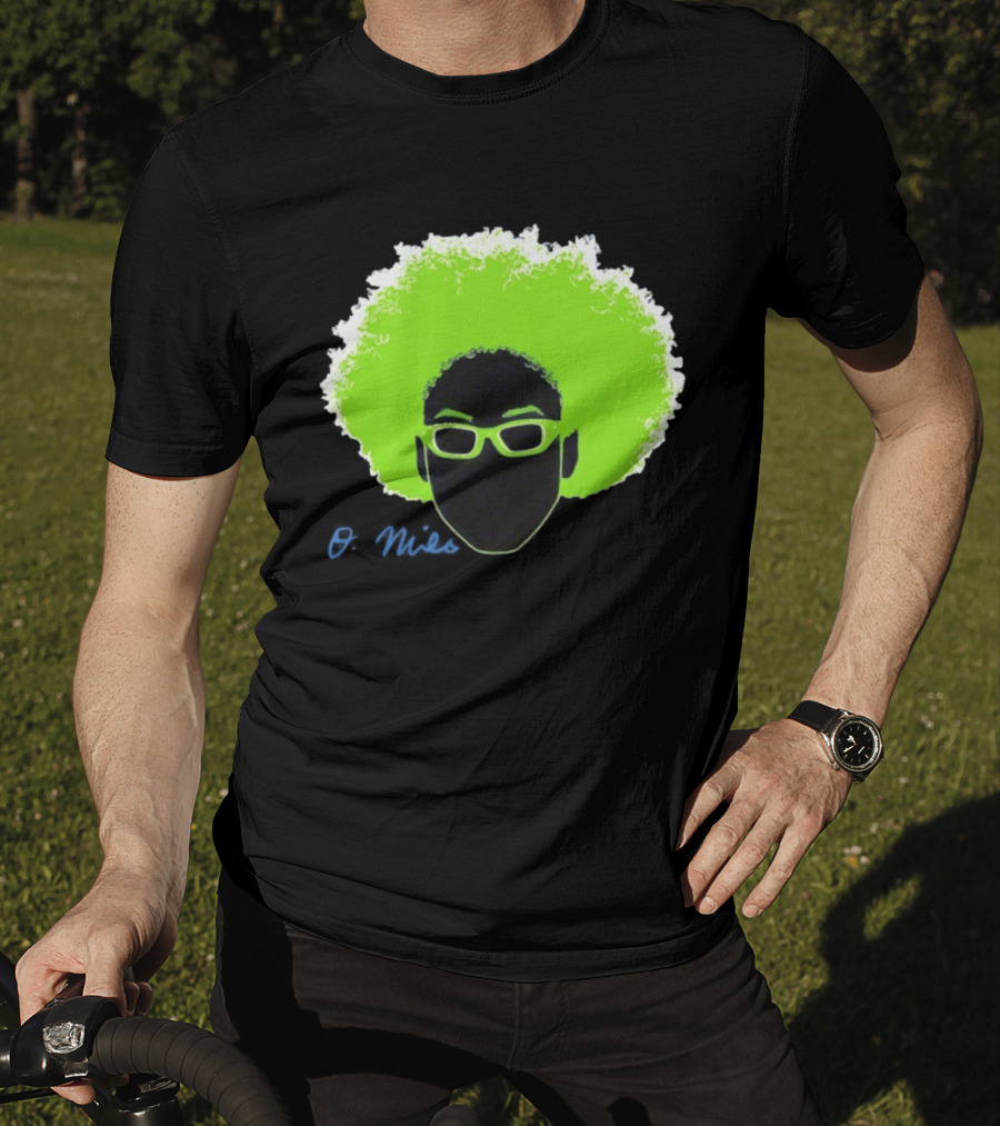 Olivia Miles Minnesota Lynx 2026 WNBA Green Afro And Glasses T-Shirt