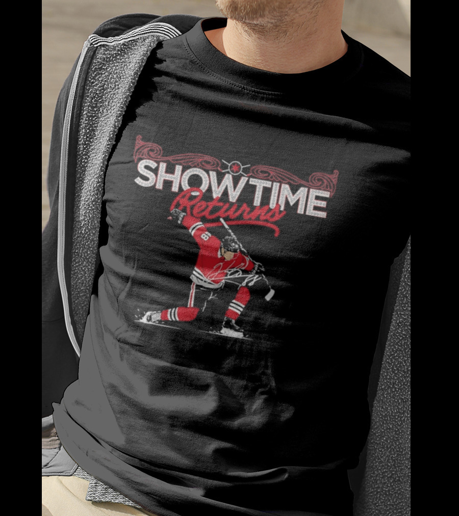 Patrick Kane Showtime Returns Chicago Hockey T-Shirt