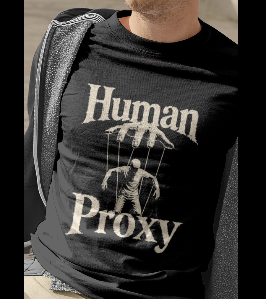 Human Proxy Puppeteer Strings Control T-Shirt