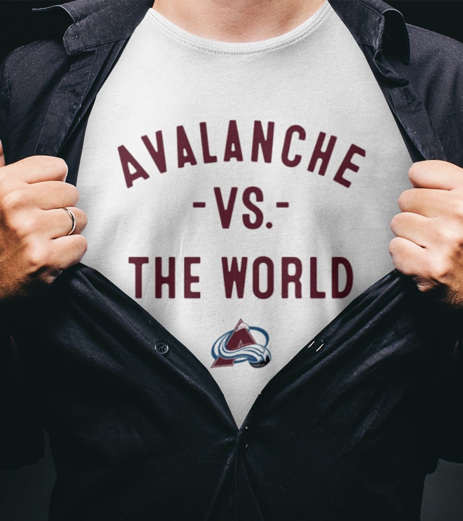 Avalanche Vs The World NHL 2026 Colorado Nowbes T-Shirt