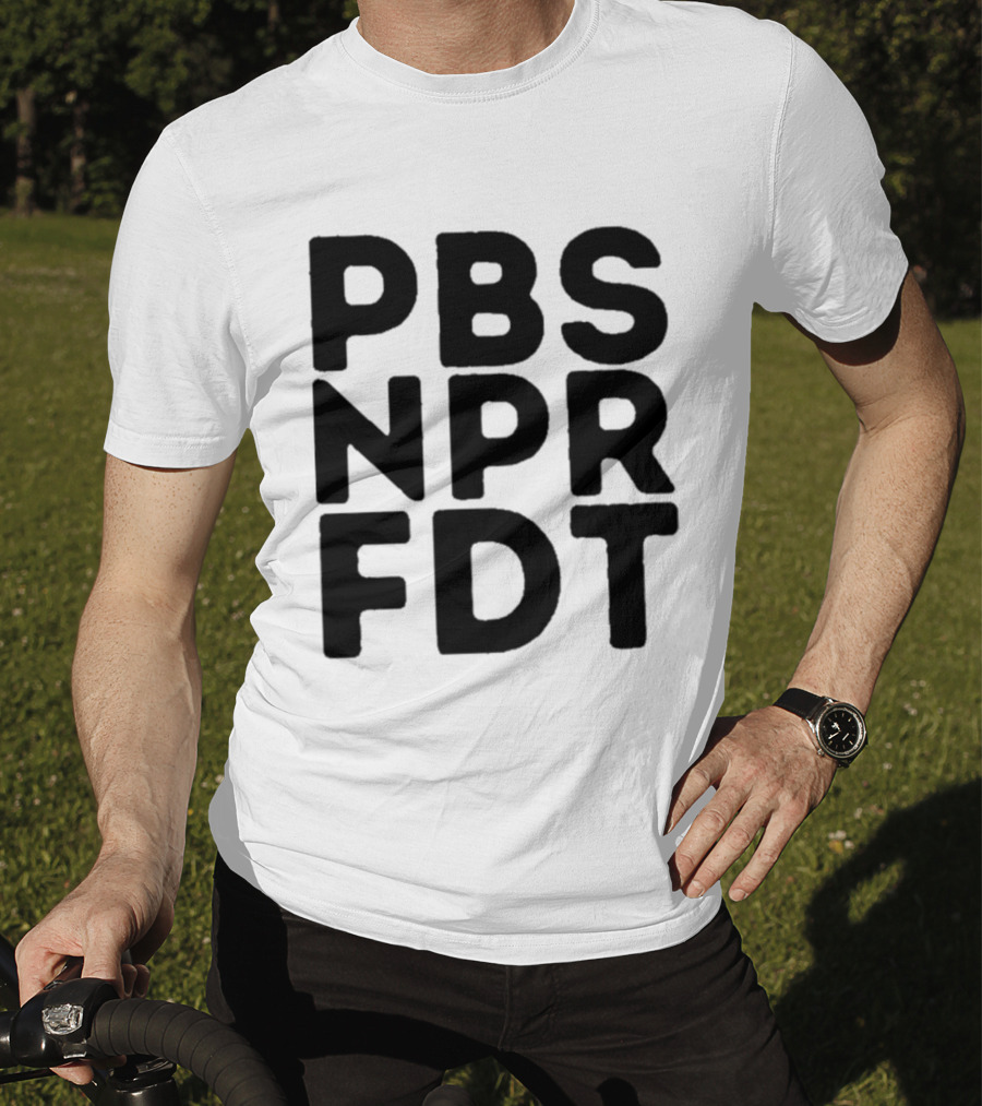 PBS NPR FDT Bold Alphabet Blocks T-Shirt