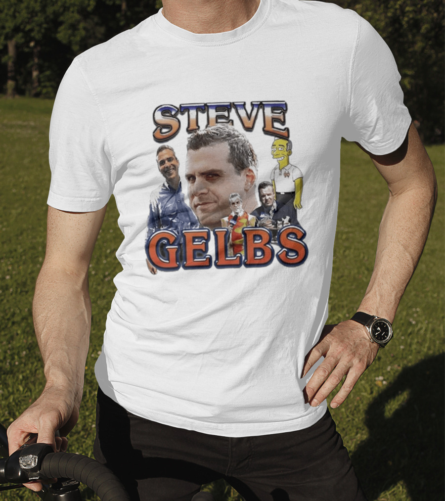 Steve Gelbs Simpsons Character Collage 2026 T-Shirt