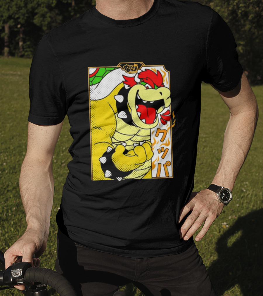 Bowser Japanese Pop Art Comic Style T-Shirt