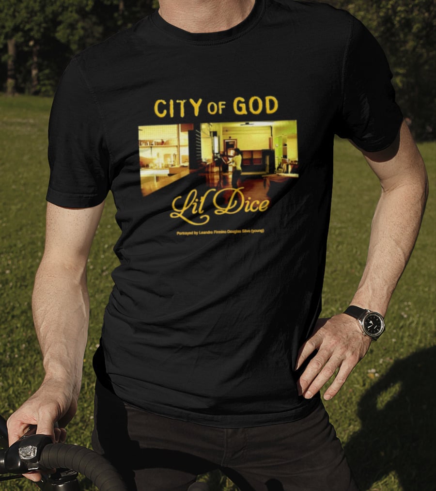 City Of God Lil Dice Leandro Firmino Douglas Silva T-Shirt