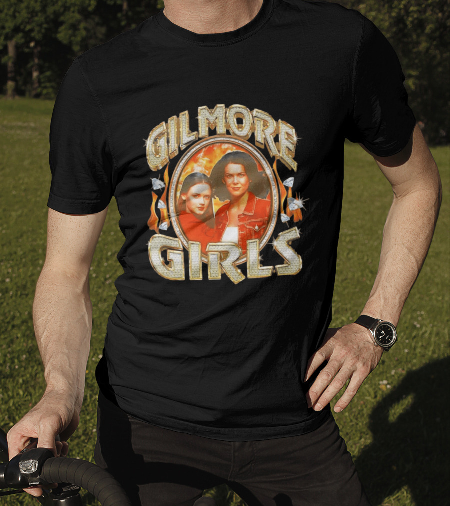 Gilmore Girls Flame Diamond 90s Bootleg T-Shirt