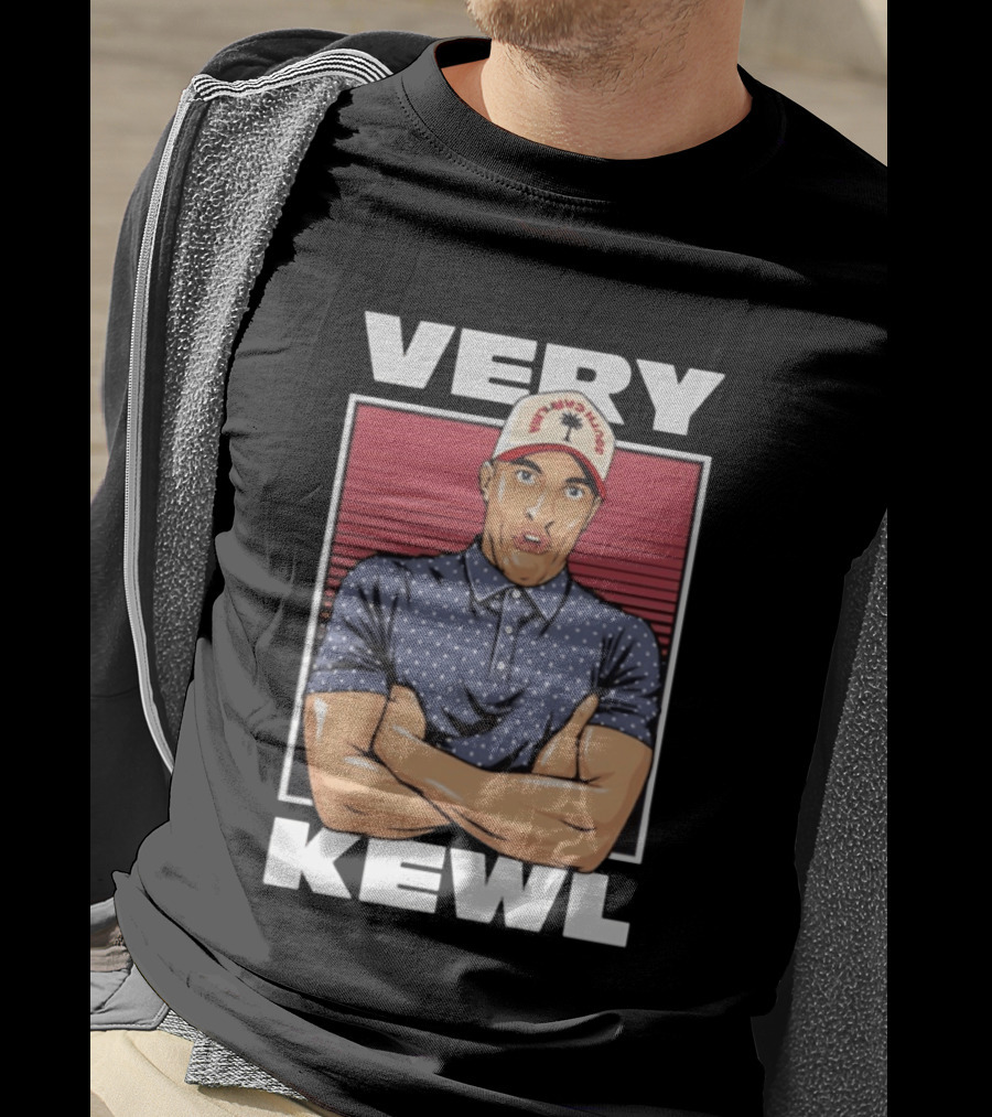 Very Kewl PE Guy Palm Tree Hat T-Shirt