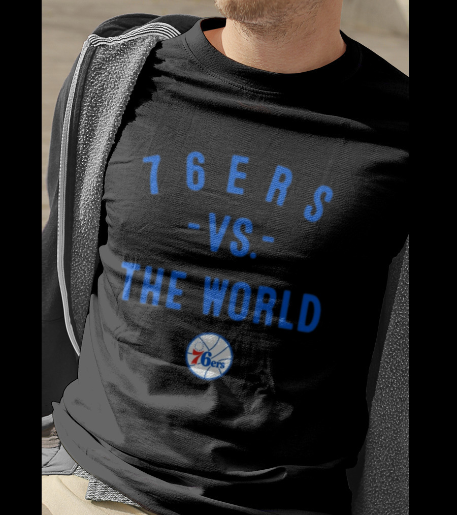 Philadelphia 76ers Vs The World NBA 2026 Basketball Team Spirit T-Shirt