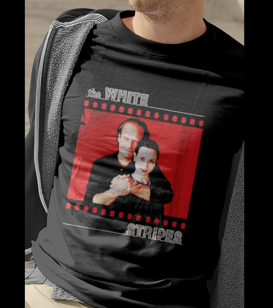 The White Stripes Black Math Kelsey Grammer Frasier Spoof T-Shirt