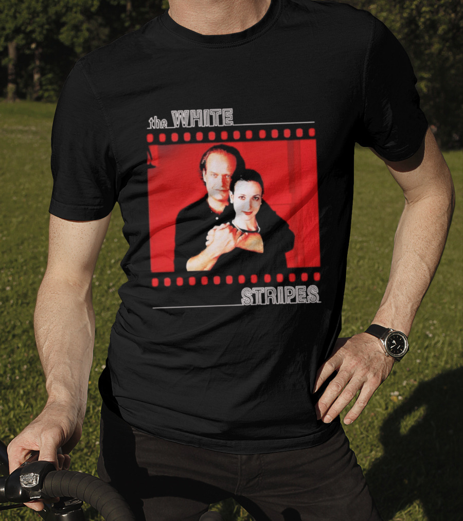 The White Stripes Black Math Kelsey Grammer Frasier Spoof T-Shirt