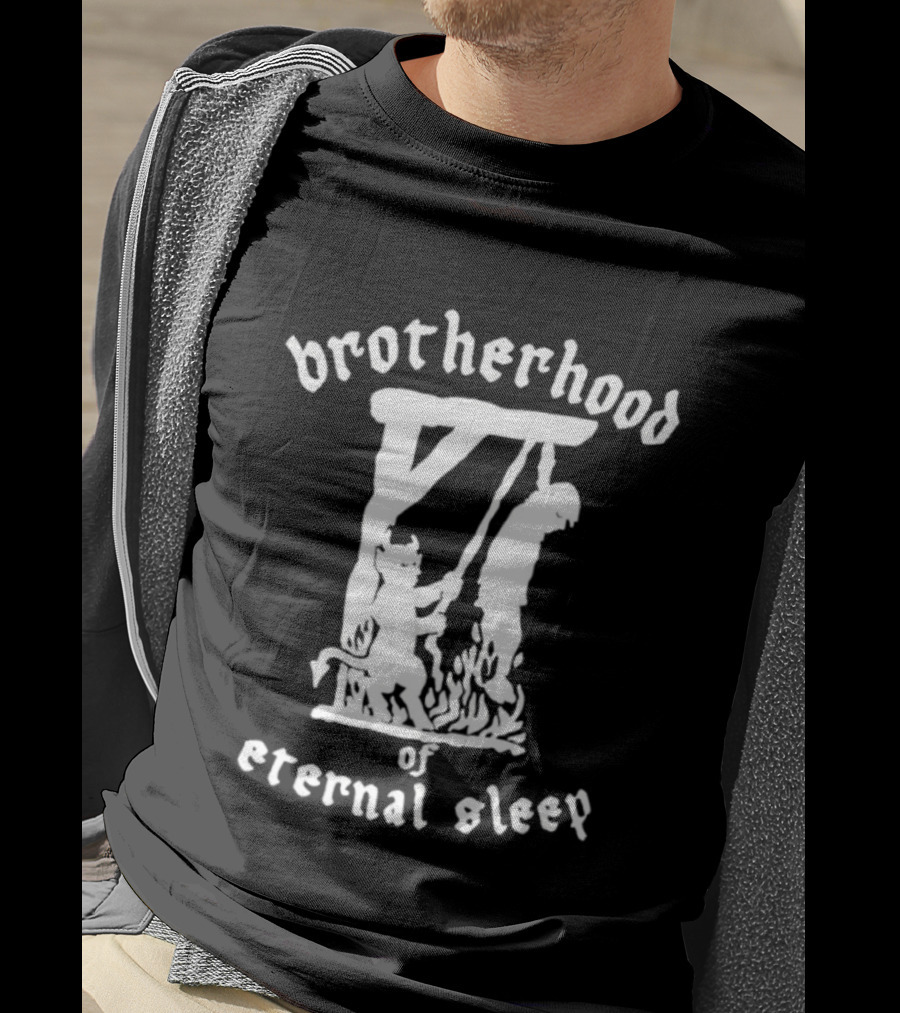 Brotherhood Of Eternal Sleep Death Metal Hanging Execution T-Shirt