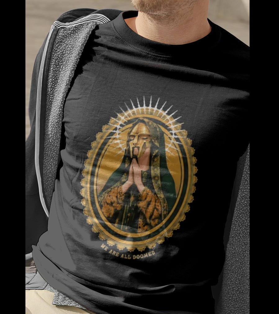 MF Doom We Are All Doomed Iconic Hip Hop Rap Prayer T-Shirt