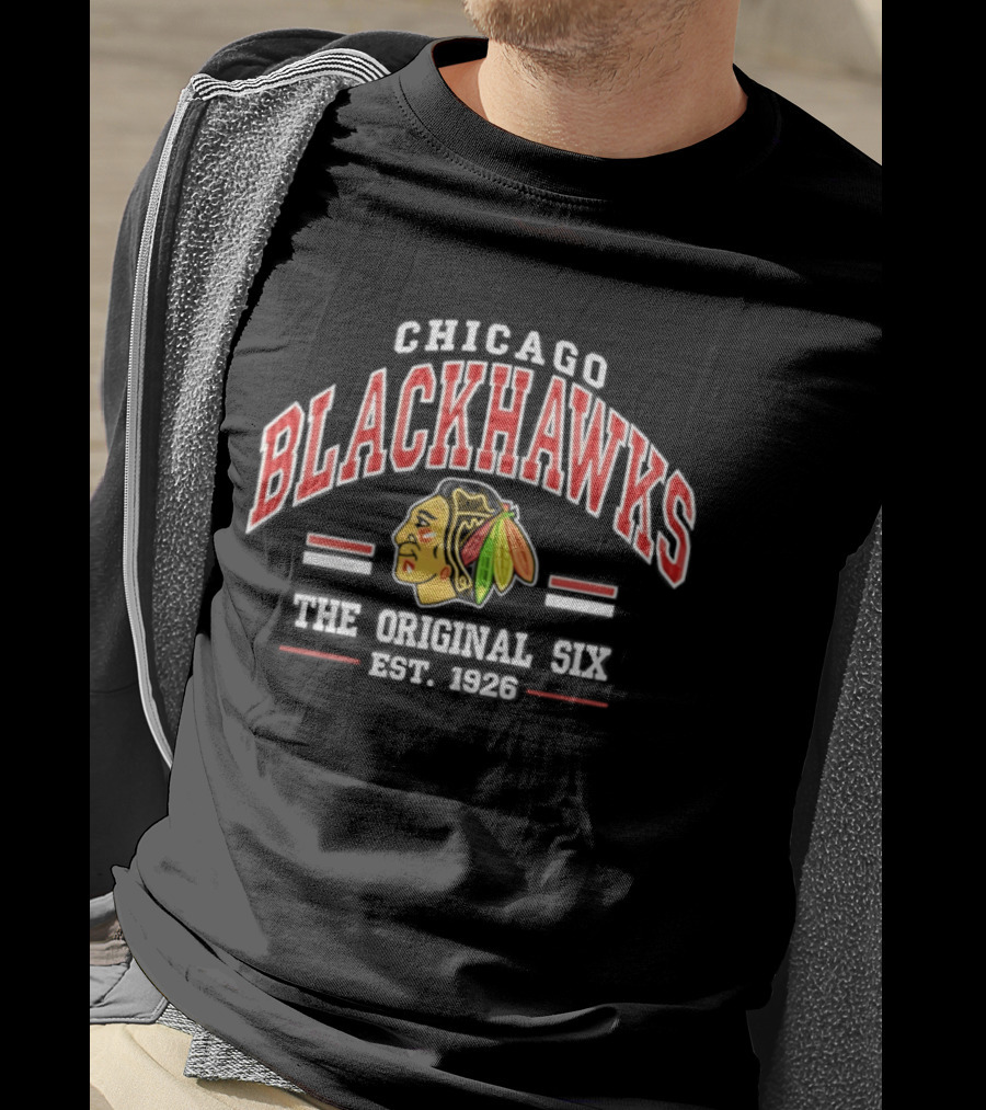 Chicago Blackhawks The Original Six Est 1926 T-Shirt