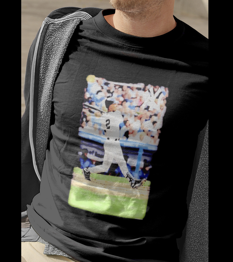Derek Jeter New York Yankees Legendary Swing Moment T-Shirt
