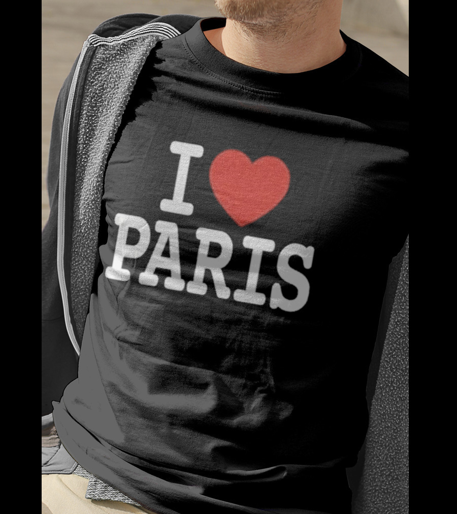 Stephon Castle I Love Paris Heart T-Shirt