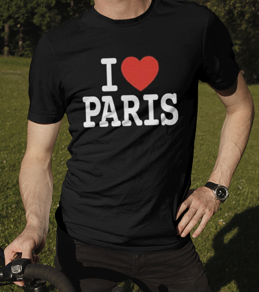 Stephon Castle I Love Paris Heart T-Shirt