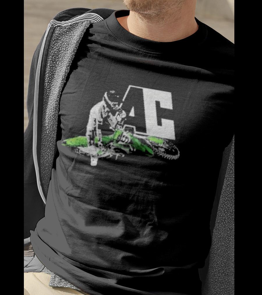 Kawasaki Adam Cianciarulo AC Motocross Racing T-Shirt