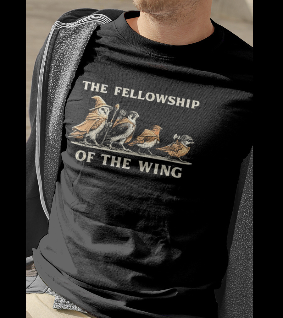The Fellowship Of The Wing Lord Of The Rings Birds T-Shirt