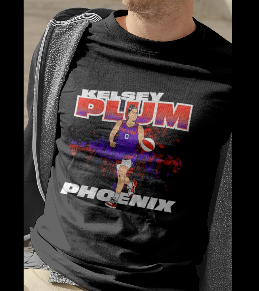 Kelsey Plum Phoenix Mercury WNBA 0 Basketball Player T-Shirt