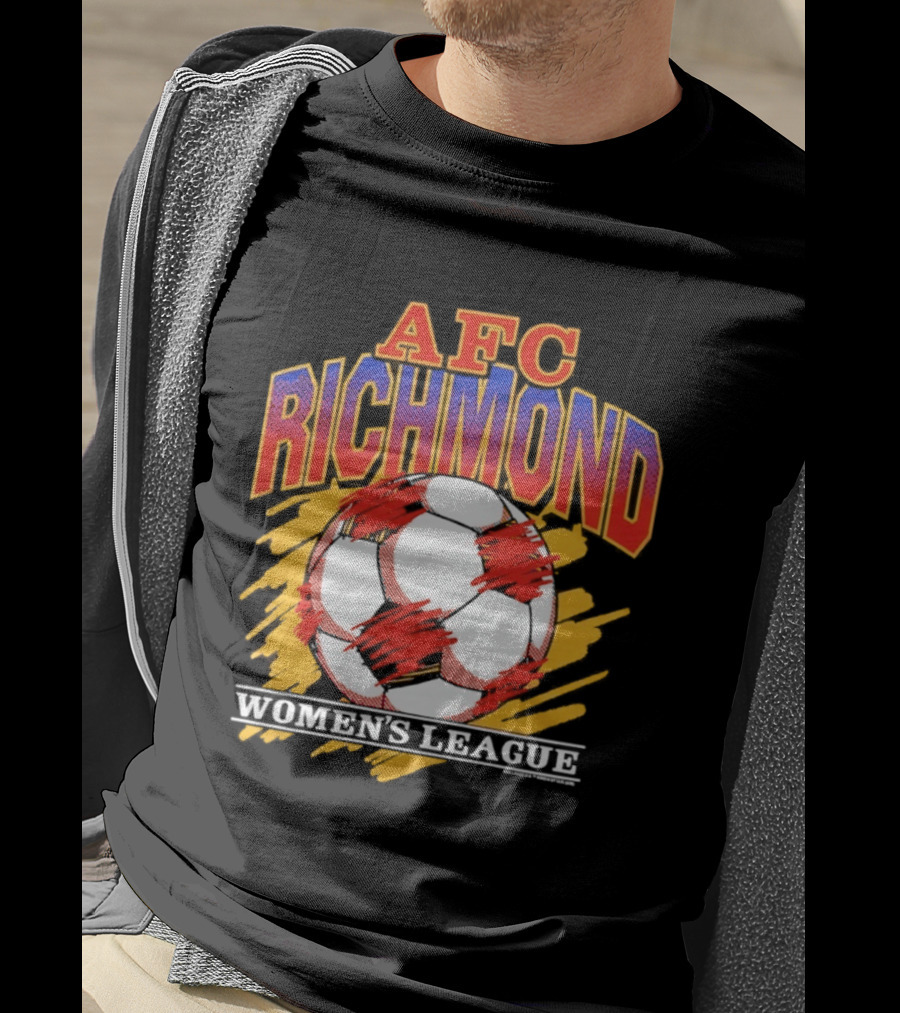 Ted Lasso AFC Richmond Women's League Soccer Ball T-Shirt
