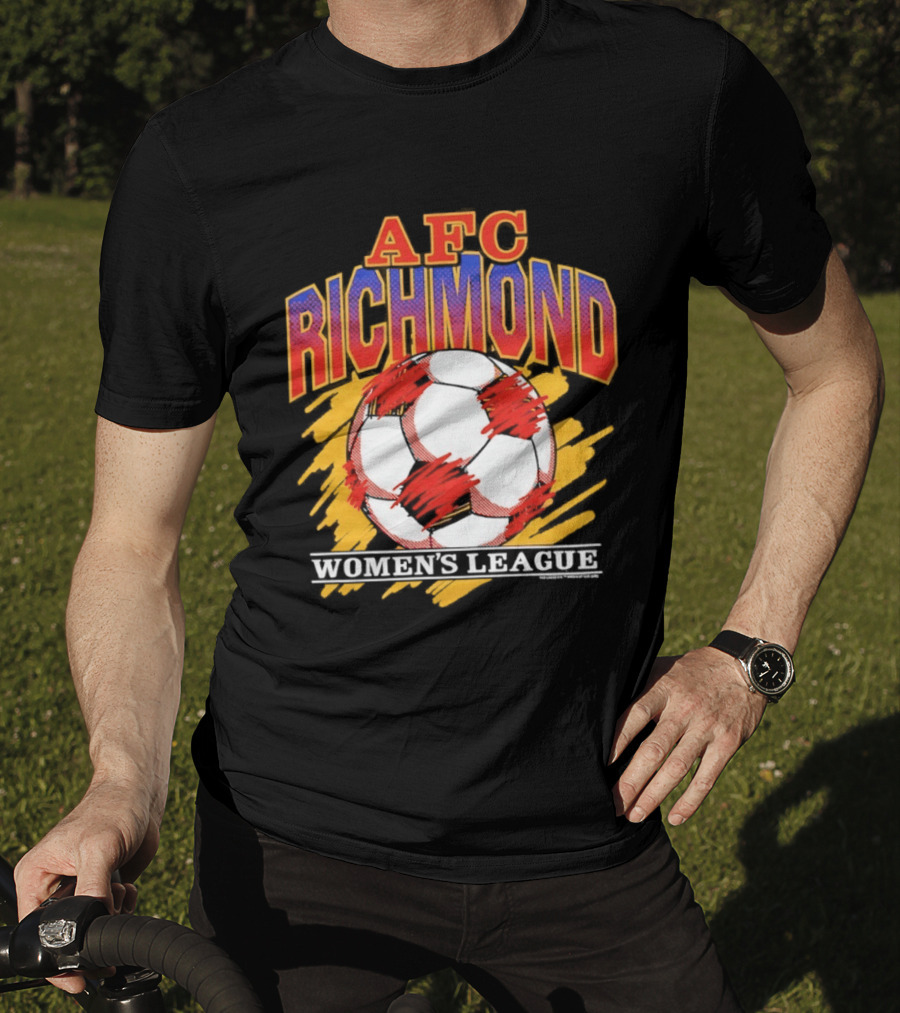 Ted Lasso AFC Richmond Women's League Soccer Ball T-Shirt