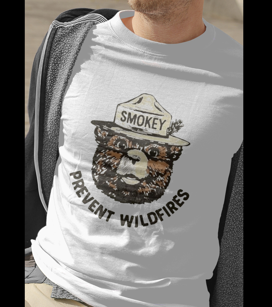Joey Votto Smokey Bear Prevent Wildfires T-Shirt