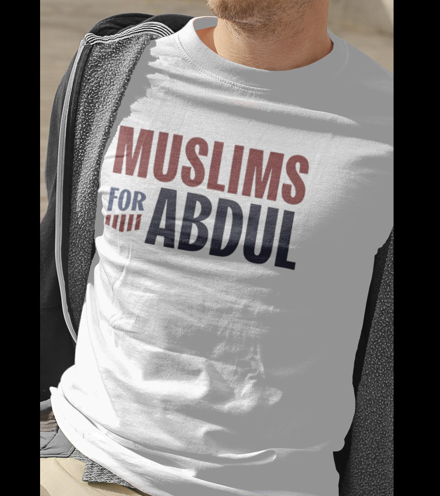 Muslims For Abdul Michigan Governor Progressive Politics T-Shirt