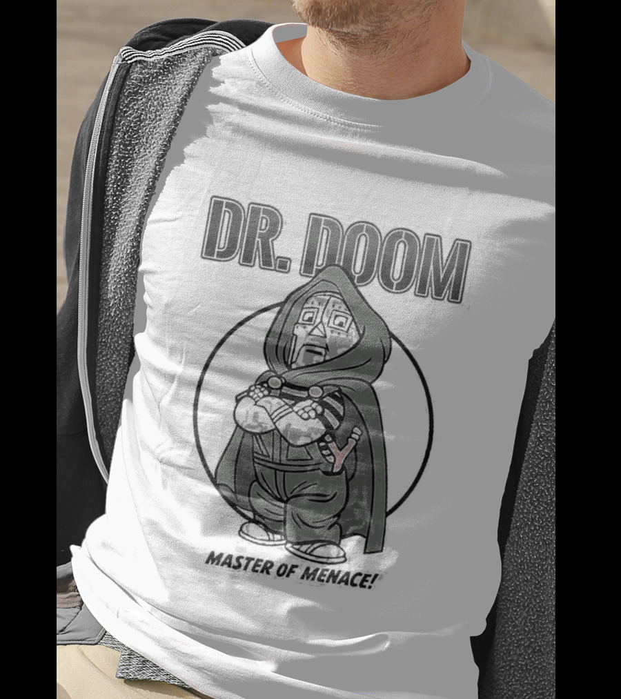 Dr Doom Master Of Menace Villain T-Shirt