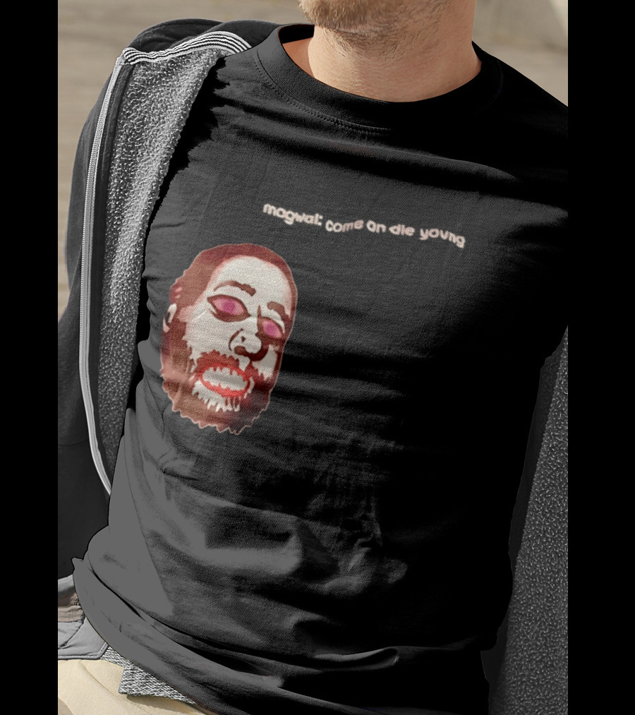 Mogwai Come On Die Young Album Cover Art Face T-Shirt
