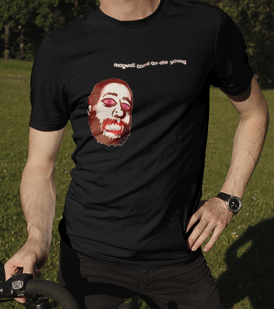 Mogwai Come On Die Young Album Cover Art Face T-Shirt