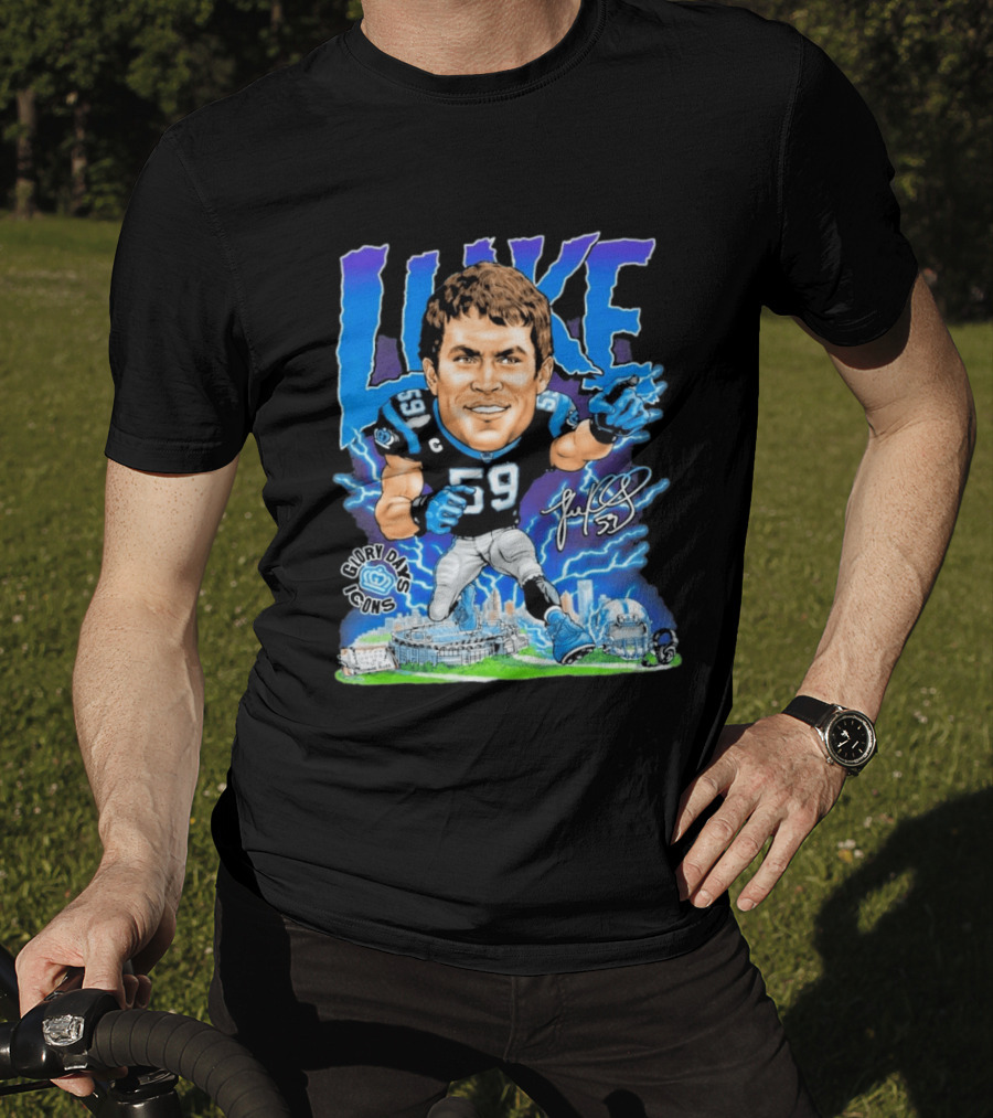 Glory Days Icons Luke 59 Football Legend T-Shirt