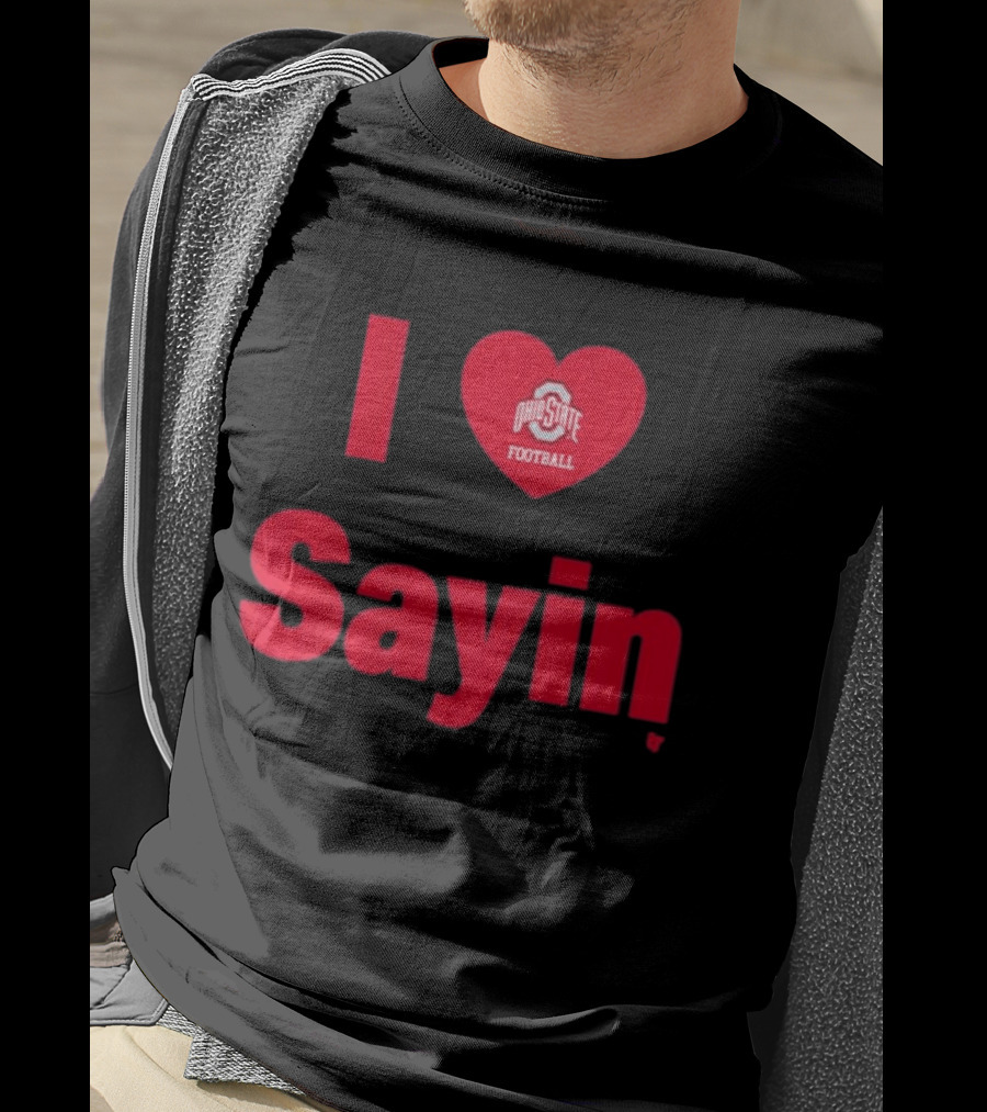 Ohio State Football I Heart Julian Sayin T-Shirt