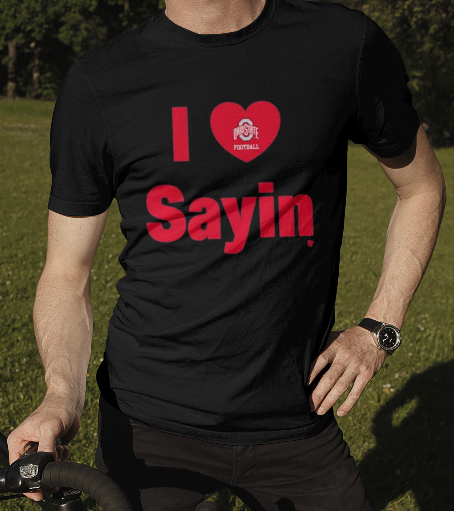 Ohio State Football I Heart Julian Sayin T-Shirt