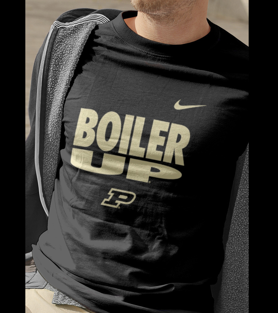 Purdue Boilermakers Boiler Up Nike P T-Shirt
