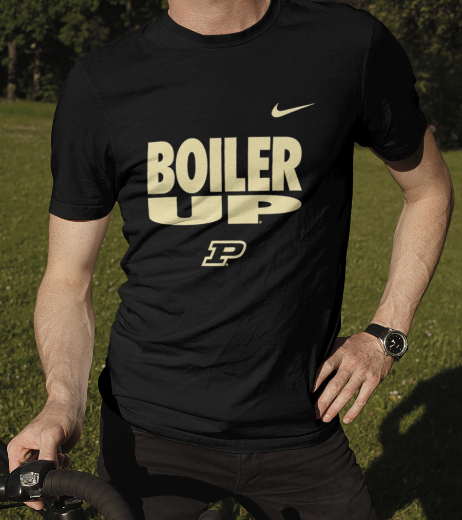 Purdue Boilermakers Boiler Up Nike P T-Shirt