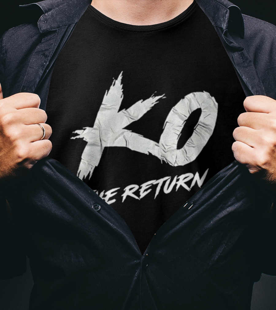 KO The Return Boxing Knockout MMA Fighting T-Shirt