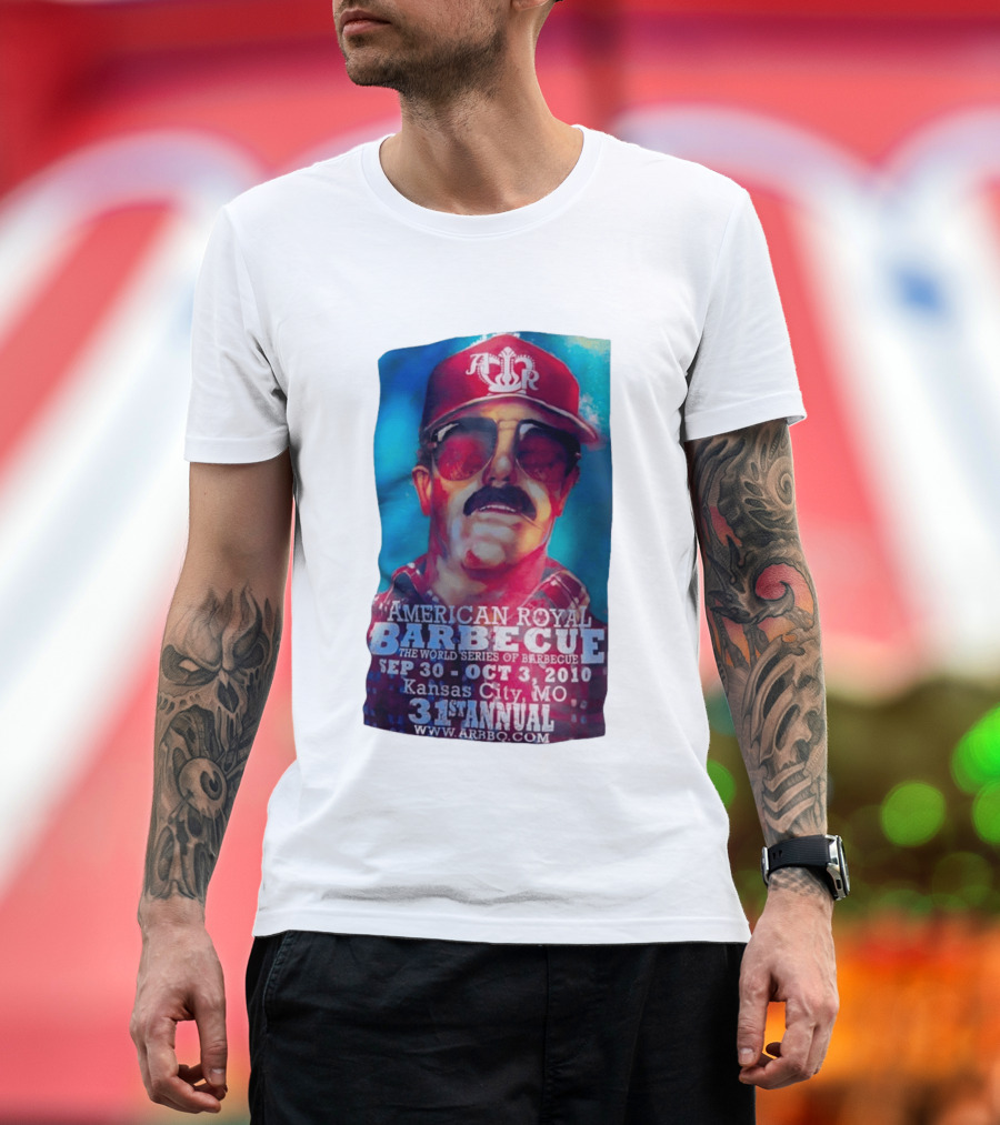 Dale Earnhardt American Royal Barbecue 2010 Kansas City Sep 30 Oct 3 31st Annual T-Shirt