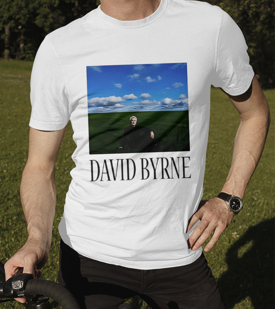 David Byrne Windows Wallpaper Meme T-Shirt