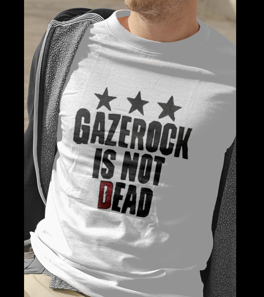 Gazerock Is Not Dead Stars T-Shirt